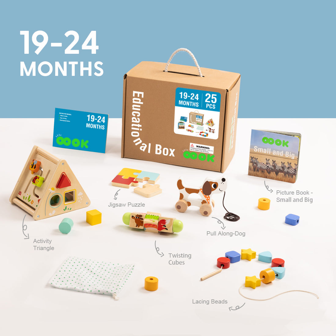 19 - 24 Months Educational Box