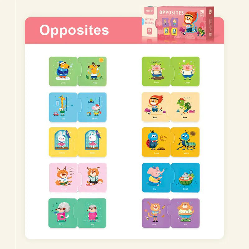 Matching Puzzle - Opposites