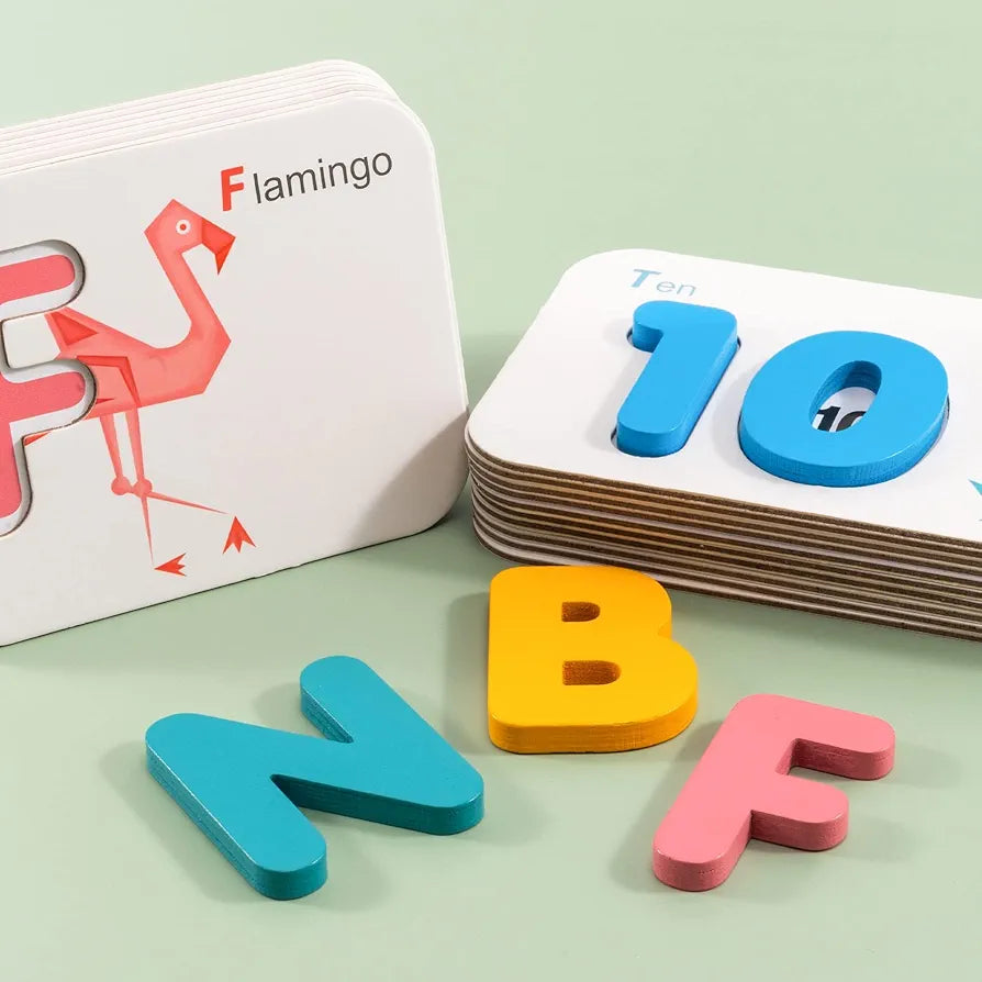 Alphabet & Numbers Puzzle