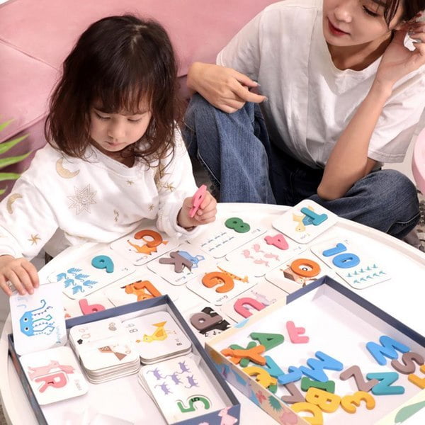 Alphabet & Numbers Puzzle