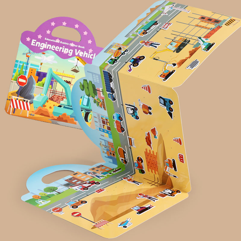 Reusable Sticker Quiet Book