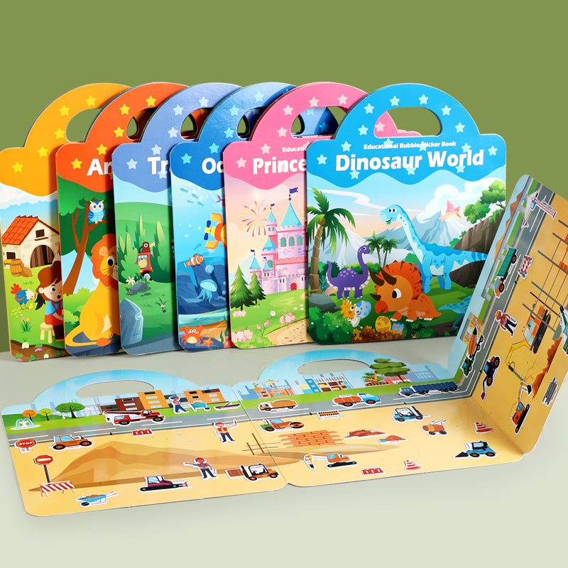 Reusable Sticker Quiet Book