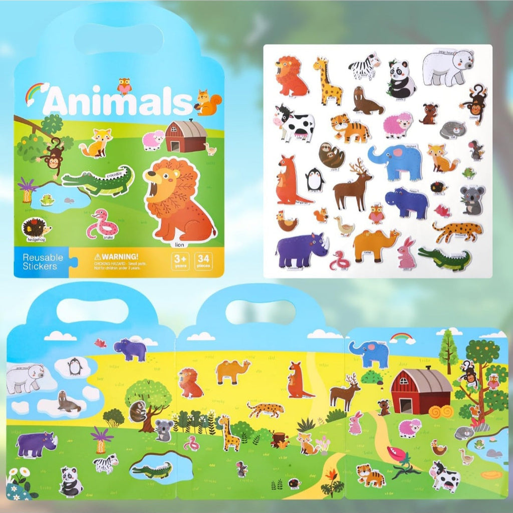 Reusable Sticker Book
