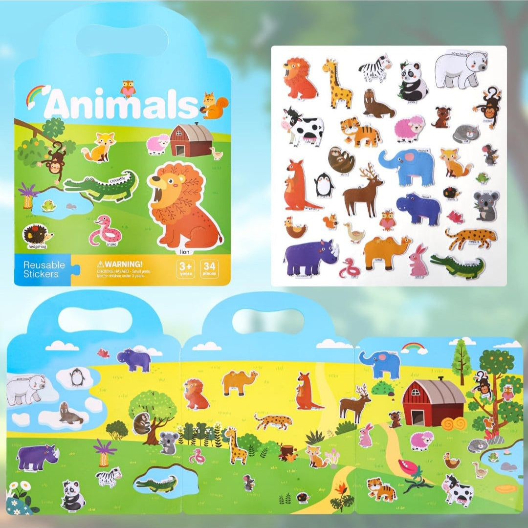 Reusable Sticker Book