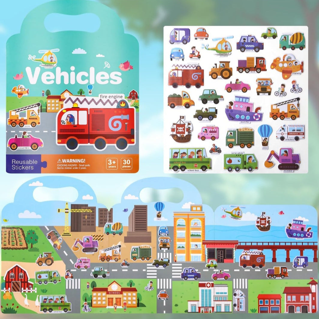 Reusable Sticker Book