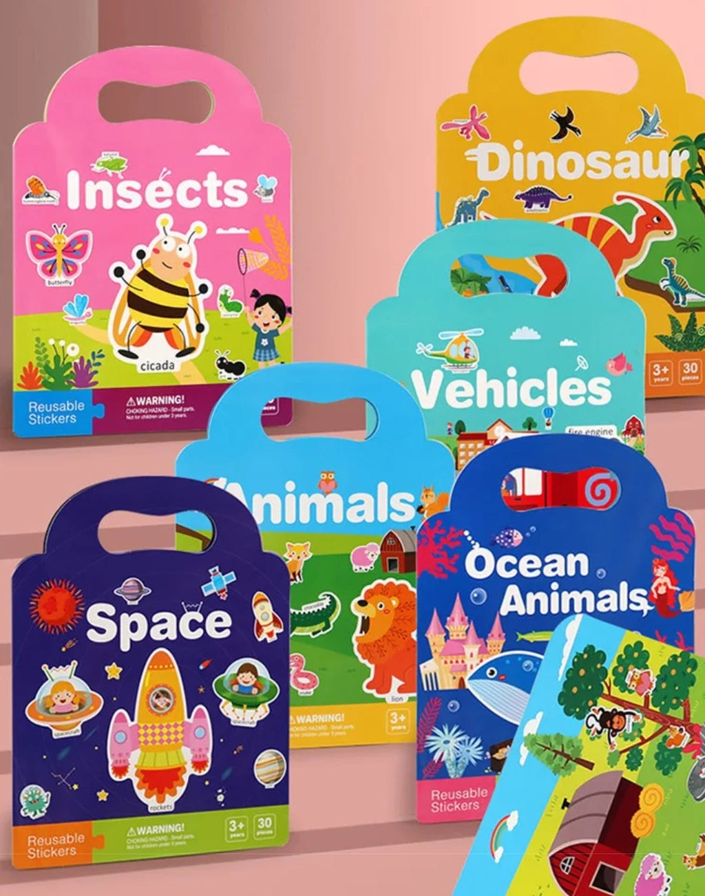 Reusable Sticker Book