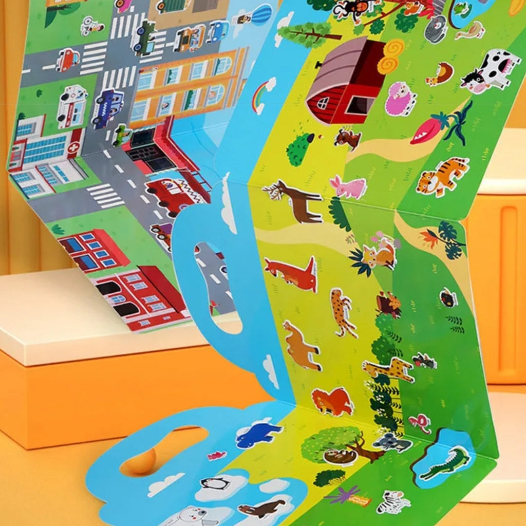 Reusable Sticker Book