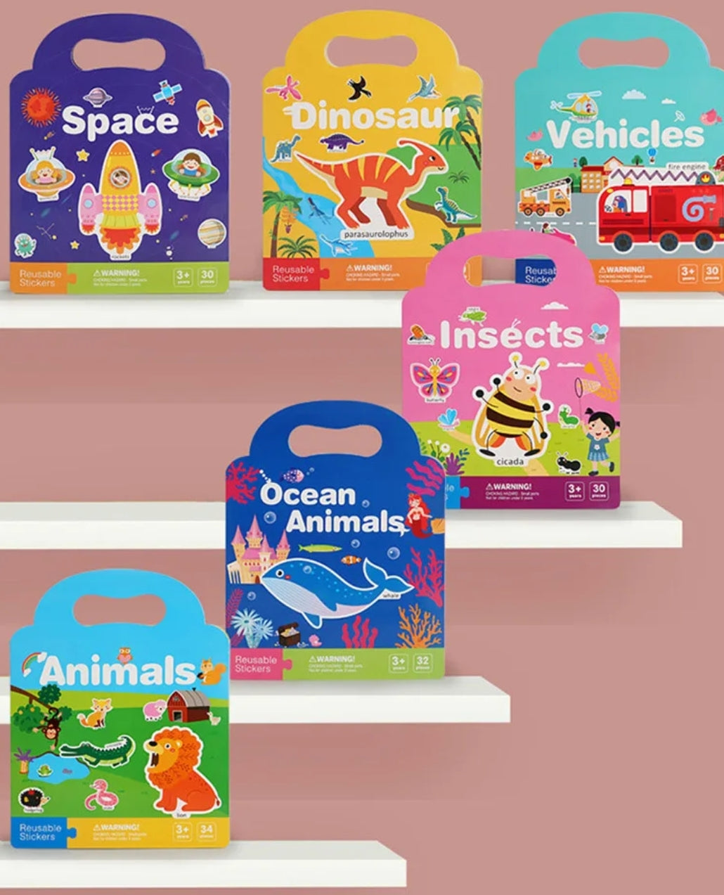 Reusable Sticker Book
