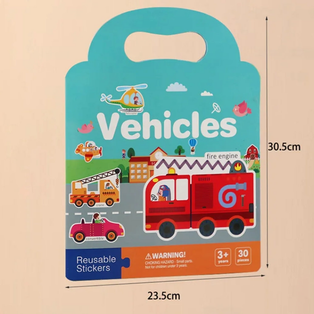 Reusable Sticker Book