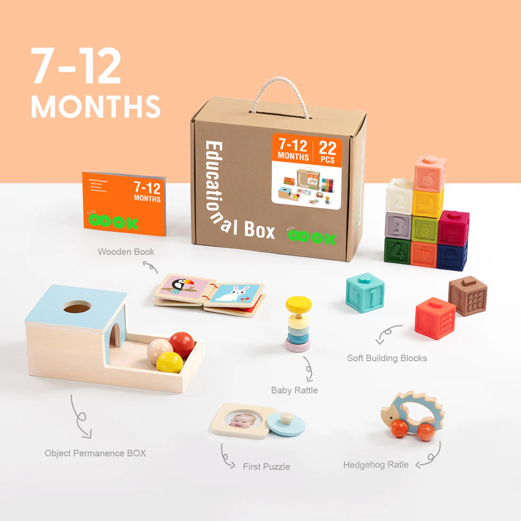 7 - 12 Months Educational Box
