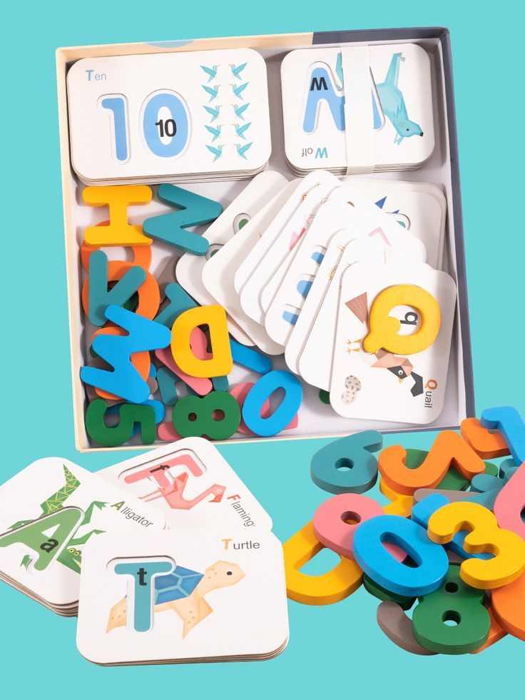 Alphabet & Numbers Puzzle