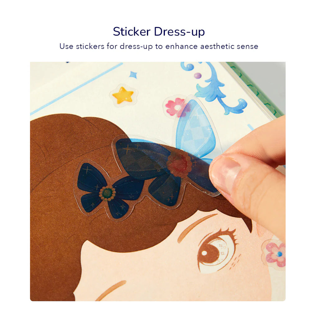 Creative fashion collage and makeup manual – Boosts fine motor skills and imagination
