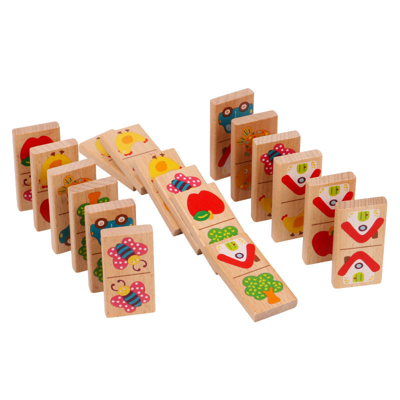 Kids Wooden Dominos