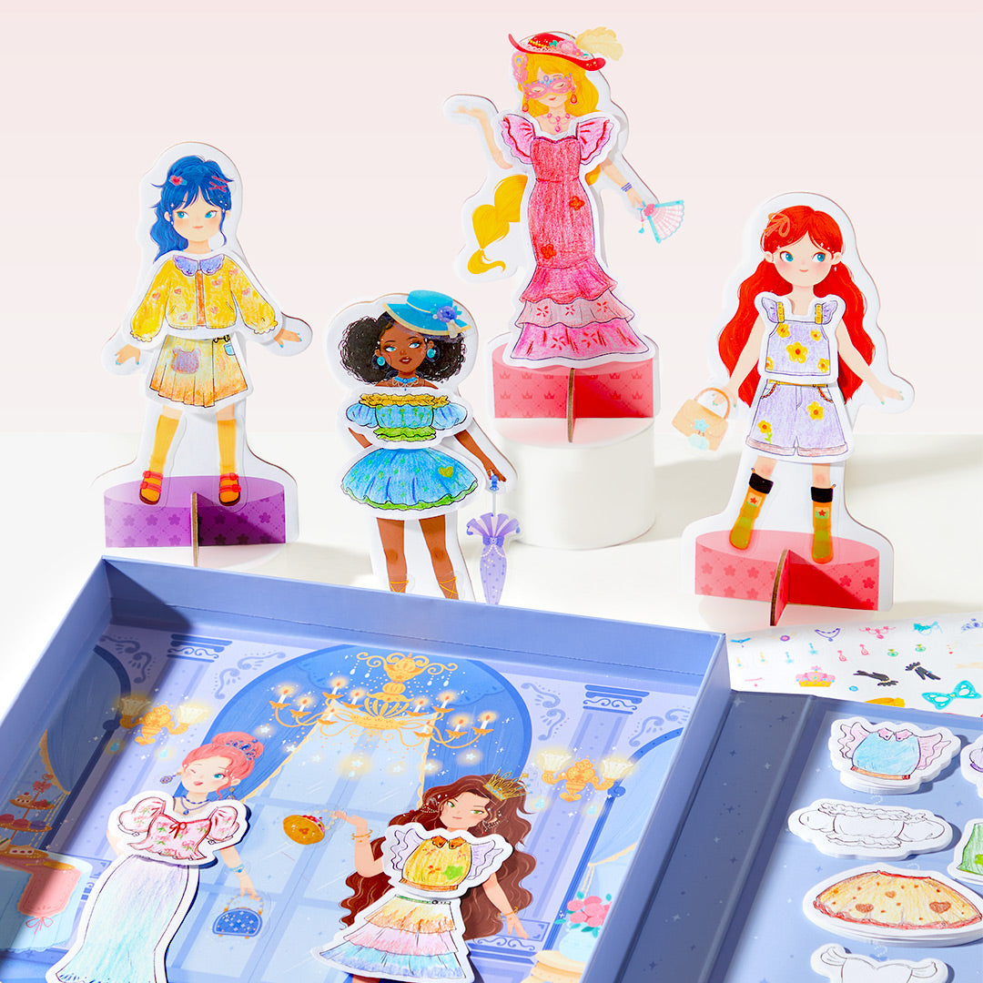 Creative Costume Collage Set: Sparkling Ball Night