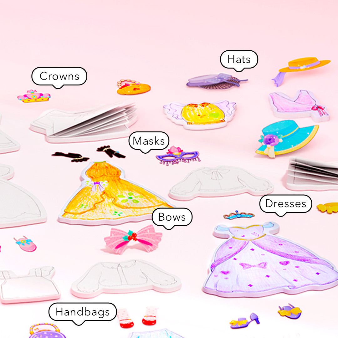 Creative Costume Collage Set: Sparkling Ball Night