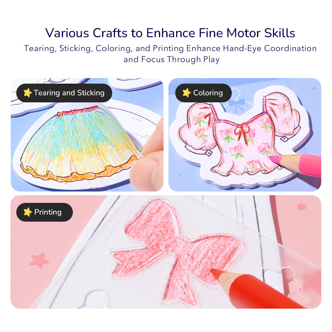 Creative Costume Collage Set: Sparkling Ball Night