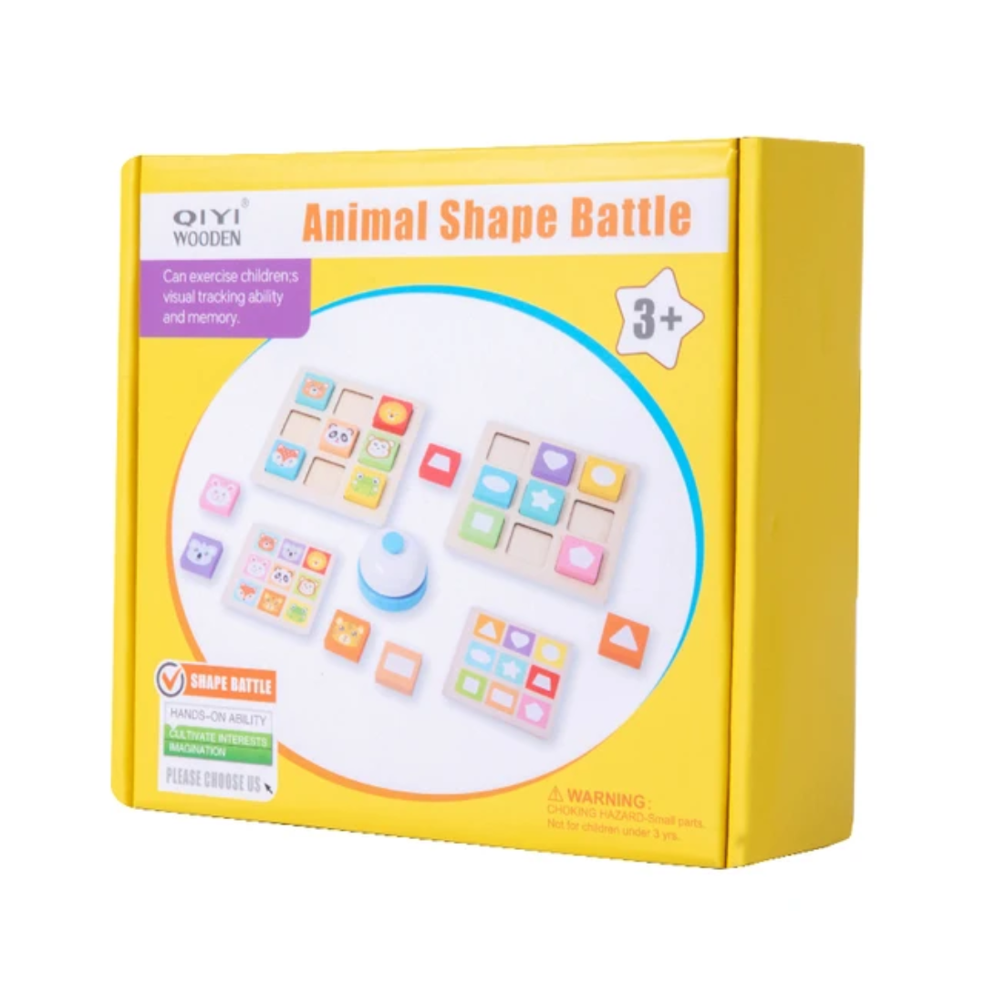 Complete shape matching blocks battle set – Perfect birthday gift for kids in Lebanon